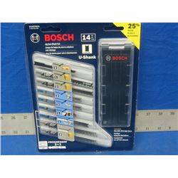 Bosch 14 piece jig saw blade set with case