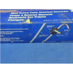Westward hand rotary pump
