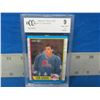 Image 1 : Joe Sakic Rookie card #113 Graded 9 near mint