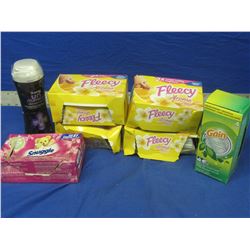 Lot of washing machine products / 5 boxes fabric softener