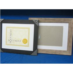 2 Picture frames 11x14