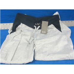 New Coco limon womens sweat pants size med / grey /black 44.00msrp