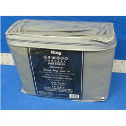 New King sheet set 4 pc.