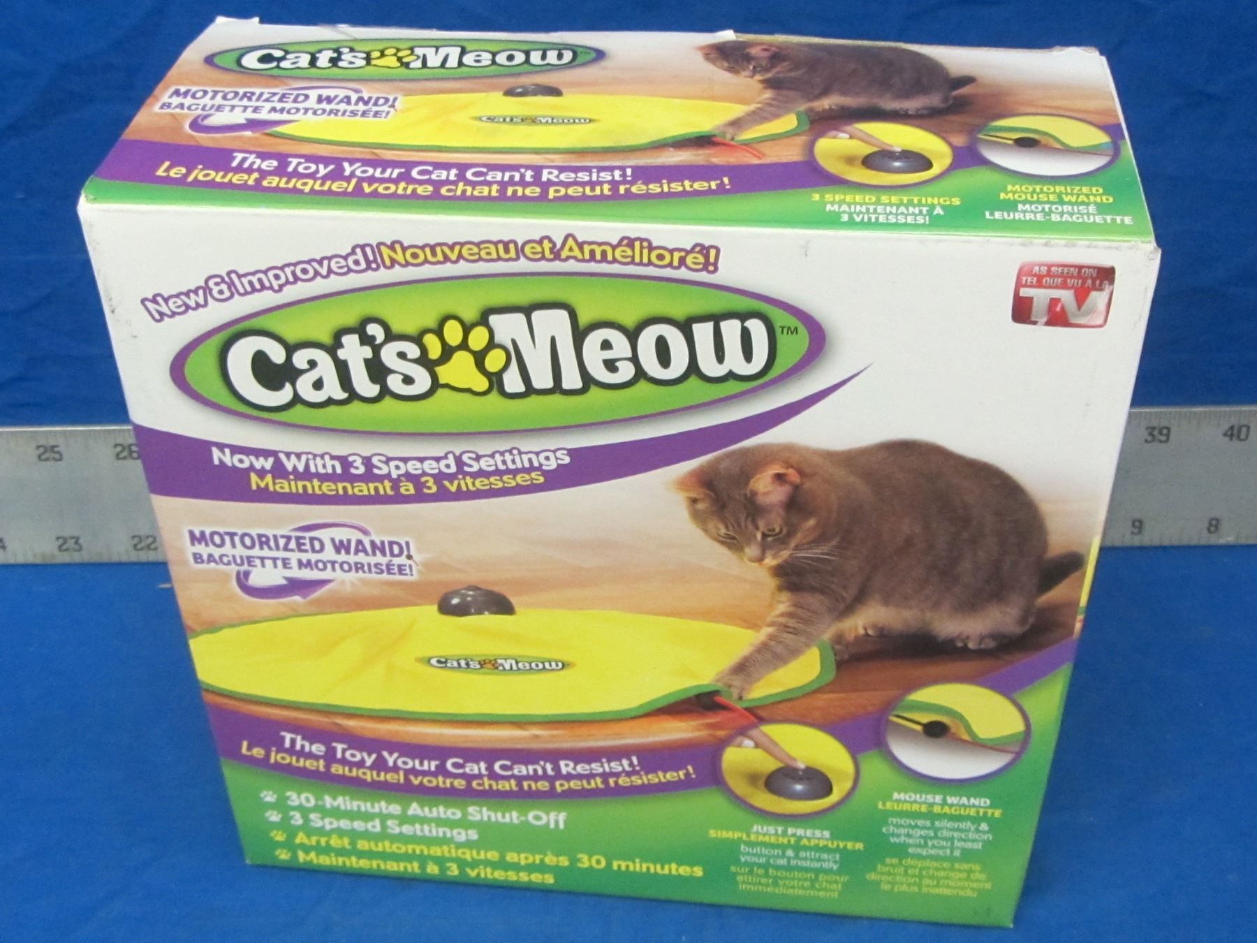 Cat S Meow 3 Speed Cat Toy As Seen On Tv