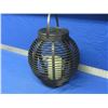 Image 1 : Large LED patio lantern candle 14" x 14"