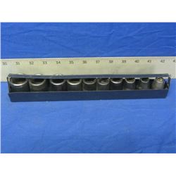 1/2" drive Impact sockets 10 piece 3/8" - 15/16"