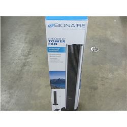 Bionair Tower Fan 40" 3 speed / oscillation / remote/auto shut off