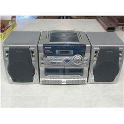 Aiwa CD Stereo  system /  works excellent , sounds great