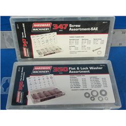 697 piece total screw and washer assortments