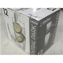 12 piece beverage set / 6 tall / 6 short