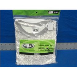 New Women's Athletic Works thermal crew neck size s/p