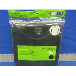 New Women's Athletic Works thermal crew neck size s/p