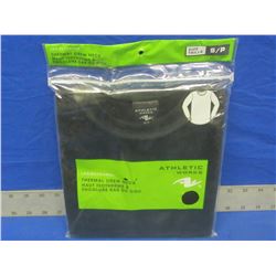 New Women's Athletic Works thermal crew neck size s/p