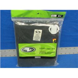 New Women's Athletic Works thermal crew neck size 2x