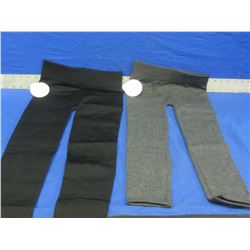 2 New Girls Fleece lined Leggings size 10/12