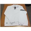 Image 1 : New Adidas white golf shirt size large