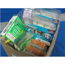 Large lot of wall anchors