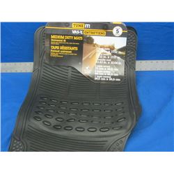 New 5 piece medium duty universal fit car/truck mats