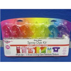 New Spray Dye Kit 44 piece / does up to 21 projects