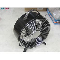 New 9" Retro all metal Drum fan with aluminum blades
