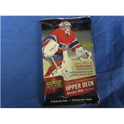 Factory Sealed 2015/16 Upper Deck Young Guns Hockey Cards