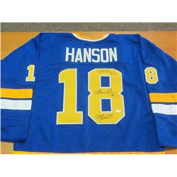 Hand Signed Chiefs Jersy with C.O.A from the movie Slapshot / all 3 signatures from…