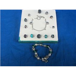 2 New Pandora style Bracelets