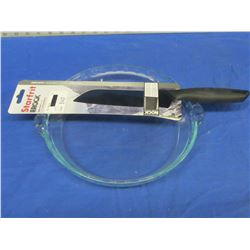 New Prex Pie plate & The Rock Santoko knife