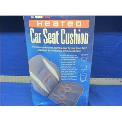 New Heated car seat cushion 12 volt / plug in to outlet