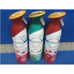 3 New Fabreez Air Effects / 2 cranberry / 1 pine