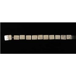 Sterling Silver Concho Belt