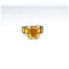 Image 1 : Dramatic Emerald Cut Citrine