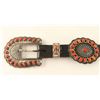 Image 5 : Coral & Sterling Concho Belt