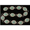 Image 1 : Sterling & Turquoise Concho Belt