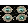 Image 2 : Sterling & Turquoise Concho Belt