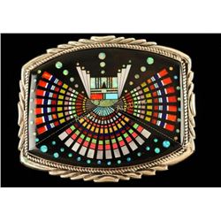 Inlaid Zuni Buckle