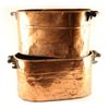 Image 2 : Lot of 2 Copper Tubs