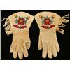 Image 1 : Pair of Beaded Gauntlets