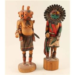 Lot of 2 Hopi Kachinas