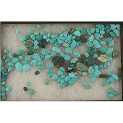 500+ Carats Asst. Turquoise Cabs