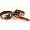 Image 1 : Lot of 2 Western Belts