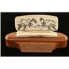 Image 1 : Scrimshaw Caribou Art Piece