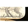 Image 2 : Scrimshaw Caribou Art Piece