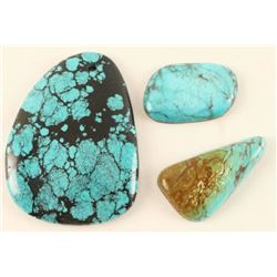 Lot of 3 Turquoise Stones