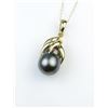 Image 3 : Gorgeous Fine Made Black Baroque South Sea Pearl