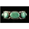 Image 1 : Old Pawn Cuff Turquoise Handmade Bracelet
