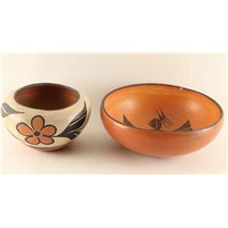 Lot of 2 Pueblo Pots