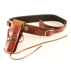 Leather Single Action Holster Rig