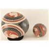 Image 2 : Lot of 2 Incised Carved Pots