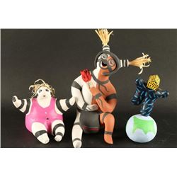 Native American Pottery Figures